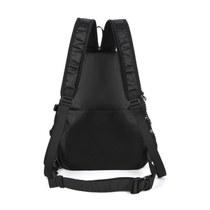 Sac bandoulière unisexe personnalisé convertible en sac à dos, sac de poitrine, sac à dos de jour avec sangle à fermeture éclair, sac à bandoulière décontracté à double usage - Product Image 4