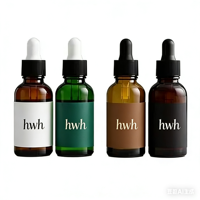 Flacon compte-gouttes en verre sérigraphié sur mesure 10 ml – Emballage personnalisé pour savon liquide, huiles essentielles, parfums et diffuseurs à bâtonnets
