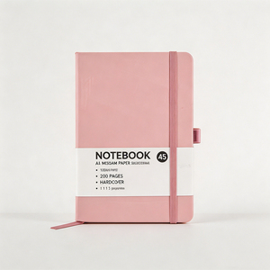 Premium Quality A5 Hardcover Notebook PU Cover Elastic Closure Sewing Binding Digital Printing - Product Image 3