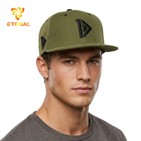 BSCI OEM Custom Hoge Kwaliteit 6-Panel Oxford Acryl Ademend Waterdicht Gouden 3D Geborduurd Logo Snapback Pet Dot Fruit