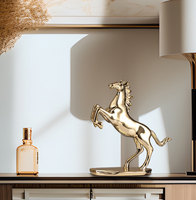 Figurine d'animal en résine haut de gamme, luxe léger, marque Haoxuan, 23,5x26x10cm, décoration de bureau, étude, imperméable, objet de collection artistique