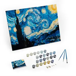 Benutzer definierte Ölgemälde nach Nummer mit Rahmen Bestseller Malen nach Zahlen für Erwachsene Handwerk Kunst Wand kunst Gemälde für Home Decoration
