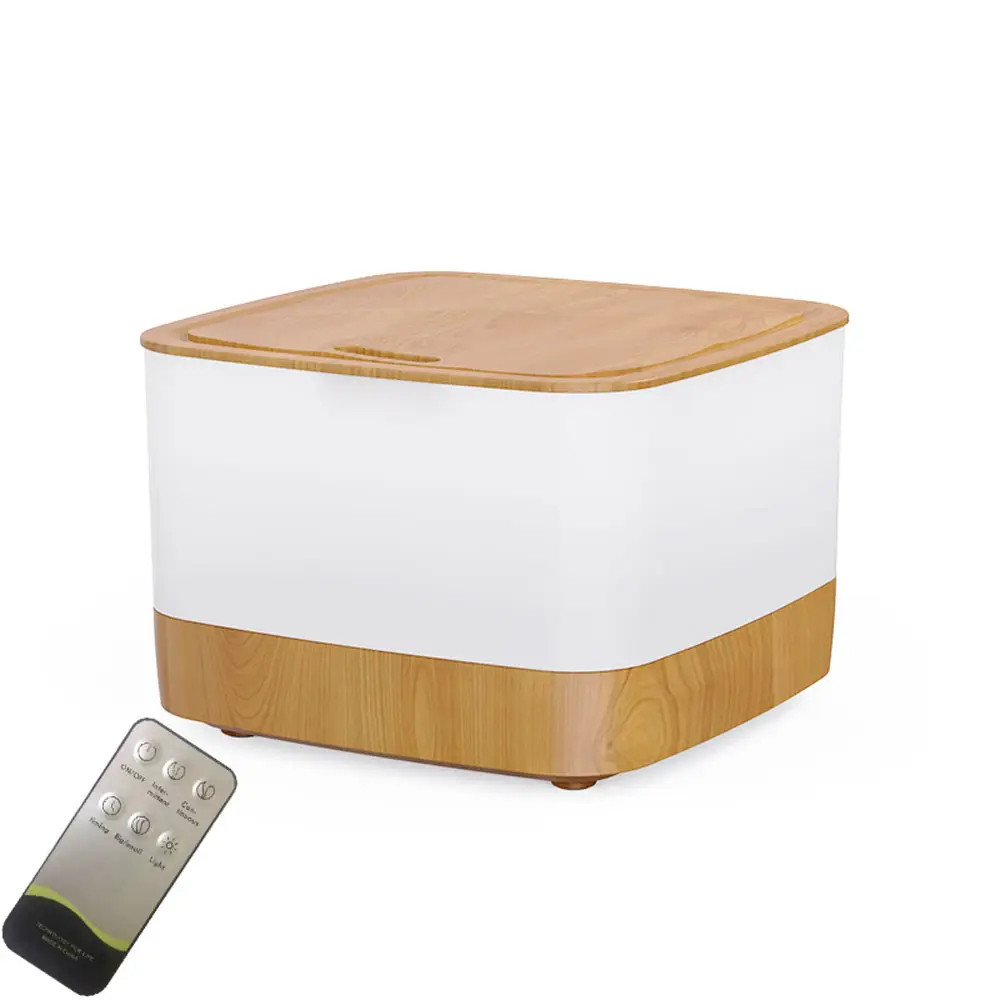 2023 Neuer Ultraschall-Luft aroma therapie Luftbe feuchter mit ätherischen Ölen Elektrisches Holz Home Essentials Remote Aroma Diffusor Haushalt