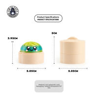 Mainan Penghilang Stres Baozi Squishy Cetak 3D, Dekorasi Meja Pangsit Imut, Mainan Fidget Kawaii untuk Dewasa, Hadiah Kantor