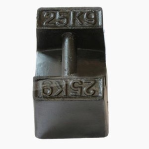 Contrapesos de Acero Recubierto de Hierro Veidt de 25 kg, Certificados OIML, para Elevadores y Plataformas Elevadoras, Precisión M2, 6 Meses - Product Image 4