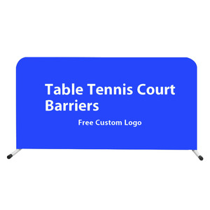 Barrera Portátil Ajustable para Cancha de <span class=keywords><strong>Ping</strong></span> Pong, Impresión Personalizada a Doble Cara, Diseño de Marco de Tubo de Plástico Resistente de 25 mm - Product Image 1