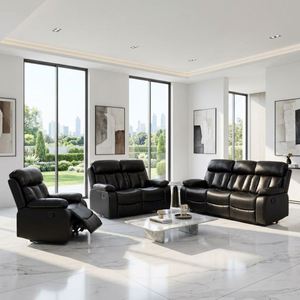 Wholesale Luxury Air Leather Modern Recliner <b>Sofa</b> Furniture Living Room <b>Sofa</b> - Product Image 3