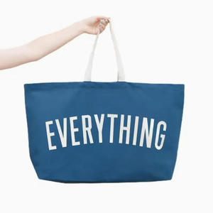 Bolsa de Mano Personalizada con Estampado, Bolsa de Compras para Mujer, Estilo Náutico, Bolsa de Lona, Uso Diario, Reutilizable, Multifuncional - Product Image 6