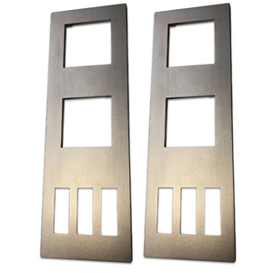 Aluminum Alloy Plug Panel 2 Outlets CNC Machined Smart Home Wi-Fi Remote Control IP44 120V - Product Image 1