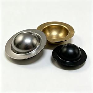 Tapa antipolvo metálica estampada para cubo de rueda, tapa de grasa para rodamientos de eje de remolque para RV, caravanas y maquinaria agrícola, fabricada por troquelado - Product Image 2