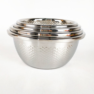 Baming sirène fête fournitures vaisselle poisson échelle assiette couleur primaire lavage légumes bol - Product Image 3