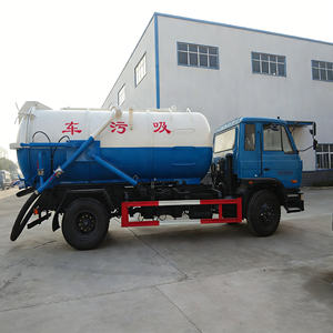 Camion <span class=keywords><strong>aspirateur</strong></span> d'eaux usées Dongfeng 4500 mm d'empattement, 8 m3, 8000 L, nettoyeur d'égouts lourd avec déchargement <span class=keywords><strong>hydraulique</strong></span> et porte arrière - Product Image 1