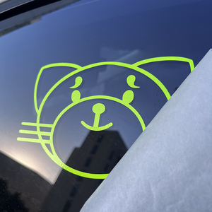 Calcomanías <span class=keywords><strong>de</strong></span> coche al aire libre pegatinas <span class=keywords><strong>de</strong></span> vinilo personalizado impermeable UV resistir Anime vehículo parabrisas calcomanías plateadas PVC pegatina <span class=keywords><strong>de</strong></span> ventana <span class=keywords><strong>de</strong></span> coche - Product Image 4