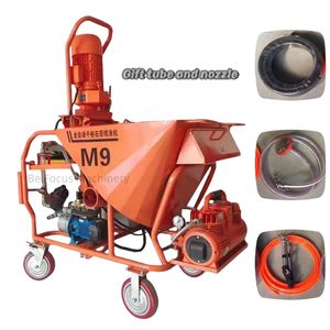 Otomatik elektrikli 220v 380v çimento sıva harç macun püskürtme makinesi dahil pompa motoru için beton duvar sıva - Product Image 5