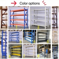 Étagère de stockage de pneus en acier, rayonnage métallique à portée longue pour entrepôt et usine, capacité moyenne