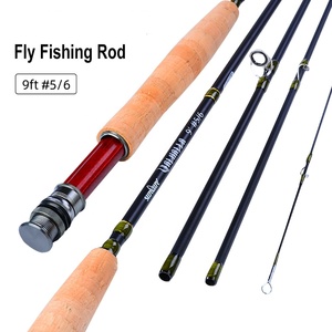 <span class=keywords><strong>Canne</strong></span> à pêche à la <span class=keywords><strong>mouche</strong></span> à 4 sections de haute qualité à haute teneur en carbone 2.74m <span class=keywords><strong>9</strong></span> <span class=keywords><strong>pieds</strong></span> léger 128g poignée en liège souple <span class=keywords><strong>canne</strong></span> à pêche à la <span class=keywords><strong>mouche</strong></span> - Product Image 6