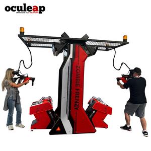 Permainan Arcade VR Zombie Frenzy Motion Platform AR/VR Hiburan Simulator Tembak-tembakan 2 Orang Peralatan Tembak 9D Mesin Game - Product Image 5