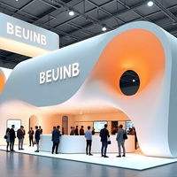 Stand d'exposition modulaire tendance MEGA pour événements de mode, idéal pour les influenceurs et les pop-up stores