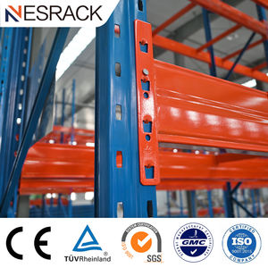 Système d'étagères industrielles en acier multi-niveaux sans boulons, robuste, pour le stockage de palettes, protection contre la corrosion, étagères empilables - Product Image 2