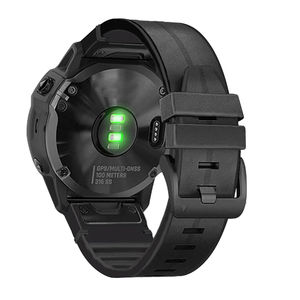 Correa de Reloj Deportiva Upro QuickFit de Liberación Rápida, 22 mm, 26 mm, Cuero Genuino Híbrido con Silicona para Garmin Fenix 8 E 7 7S 7X 6S 6 6X 5S 5 - Product Image 5