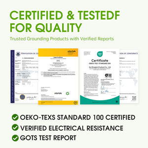 Op maat bedrukte logo multifunctionele aardingsmat stressverlichting draagbare EMF-bescherming yogamat met CE-certificaat - Product Image 6