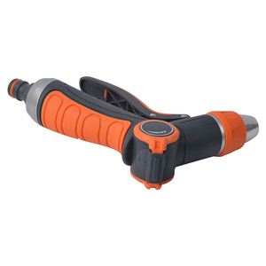 Pistolet à eau haute pression réglable pour tuyau d'arrosage, idéal pour le lavage de voitures et l'arrosage des plantes, revêtement plastique - Product Image 2