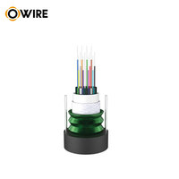 Câble à fibres optiques OWIRE GYXTW-(2-24)C, durable, blindé léger, gaine en HDPE, connecteur SC UPC, réseau de base TCP, stable