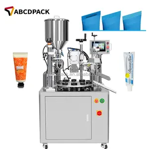 Professional Wholesale Semi Automatic Ultrasonic Cosmetic Tube Filling And Sealing Machine Cosmetic Tube Sealer Machine