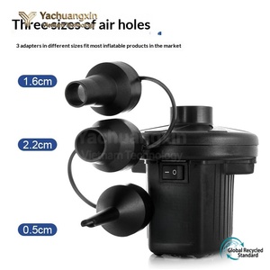 Bomba de Aire Eléctrica Yachuangxin AC 220V con Control de Interruptor, Portátil, Negra, con Manguera y Enchufe, Certificación CE - Product Image 2