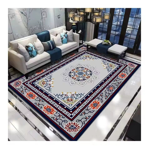 Tapis in stile etnico moderno stampato in poliestere <span class=keywords><strong>tappeti</strong></span> e <span class=keywords><strong>tappeti</strong></span> da soggiorno di grandi dimensioni tappeto persiano personalizzati per la casa Alfombras - Product Image 2