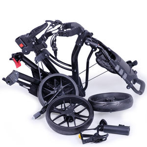 Chariot de golf portable pliable à 4 roues, caddie de golf mobile personnalisé, bon marché - Product Image 5