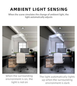 Lampes sur pied LED modernes en gros avec <span class=keywords><strong>variateur</strong></span> tactile, en aluminium, CRI 80 élevé, kit d'éclairage pour bureau et salle de conférence - Product Image 5