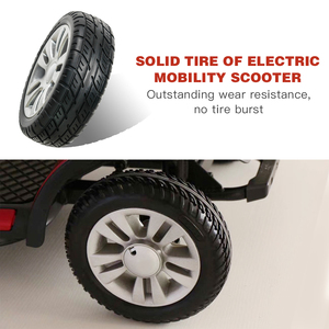 <span class=keywords><strong>Roue</strong></span> de Scooter de 10 pouces 255x80 pneu solide en PU <span class=keywords><strong>Anti</strong></span>-<span class=keywords><strong>crevaison</strong></span> pour Scooter de mobilité électrique âgé - Product Image 3