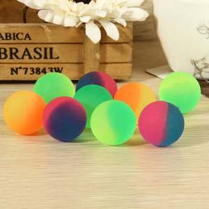 Wholesale 30 mm Colorful Synthetic Matte Rubber <b>Bouncing</b> <b>Ball</b> Elastic Jumping <b>Ball</b> for Vending Machine - Product Image 5