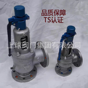 Válvula de seguridad Taizhou Guangyi A48Y-16C con brida para alivio de presión de vapor, aire y agua para calderas, tuberías y tanques - Product Image 2