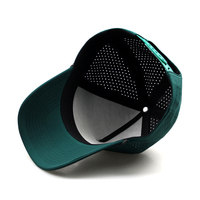 Casquette de golf à 5 panneaux avec impression personnalisée Casquette de camionneur Snapback en corde vierge simple Dobby sportif à pois pour personnalisation de logo