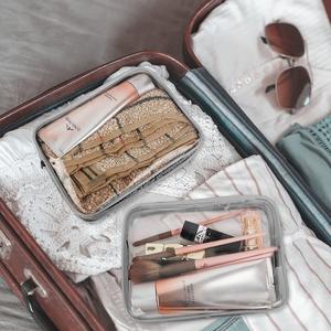 Sac de maquillage de voyage imprimé personnalisé avec logo et taille, imprimable par sublimation, pour la gym, avec rabat avant amovible et détachable - Product Image 4