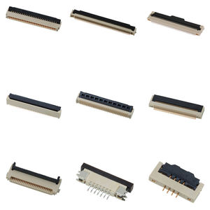 ขั้วต่อ FPC ขนาด 0.5 มม. แบบแนวตั้ง 22 พิน แบบสัมผัสจากด้านล่าง สำหรับสายเคเบิล HDD FPC ขั้วต่อสายแบน FFC FPC - Product Image 1