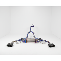 Sistema de Escape Deportivo con Válvulas para BMW X5/X6 B58 3.0T G05/G06 2019-2023, Tubos de Titanio, Silenciador Catback con Kit de Control