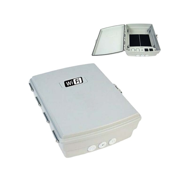 White and Black Remote Control Handheld Project Box Case Enclosure