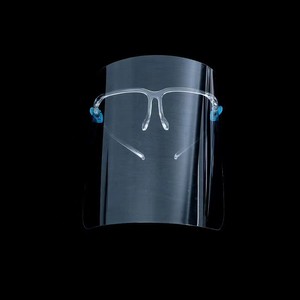 Protección antivaho protector transparente protector ocular facial protector facial gafas viseras con marco para adulto - Product Image 2