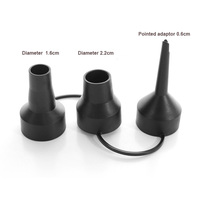 Pompe à gonfler/dégonfler les pneus électrique M4 AC-015 DC12V/AC230V avec jauge analogique, 3 embouts, garantie de 12 mois