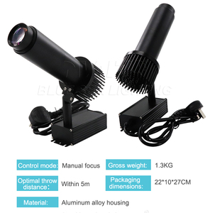 Proyector de Logotipos Personalizados para Navidad y Halloween, 30w, LED Móvil, Publicitario, Giratorio, Gobo, Luces para Bares, Tiendas, Supermercados, Hoteles - Product Image 5