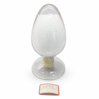 Granulés de polyéthylène vierge de qualité alimentaire HDPE / LDPE / LLDPE, résine de polyéthylène haute résistance pour les conduites d'eau et les produits plastiques