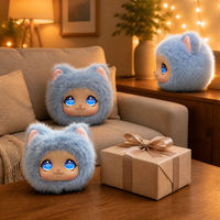 Peluche interactive parlante IA, douce et moelleuse, avec fonction Q&A multilingue, cadeau compagnon, rembourrage en coton PP, pour 5-7 ans