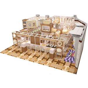 Attrezzature per Parco Giochi Interno per Bambini in Stile Punk Moderno, Piscina di Palline, Sedia Morbida, Strutture Personalizzabili per Centri Commerciali - Product Image 1