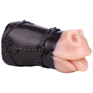 Мужской мастурбатор в стиле дикого жеребца, Реалистичная текстура губ и уздечки для максимального удовольствия, мастурбатор для мужчин - Product Image 4