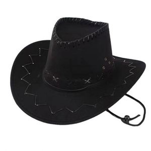 Sombrero Vaquero del Oeste Unisex con Visera Ancha para Fiesta, Pesca, Viajes al Aire Libre, Color Personalizado - Product Image 6