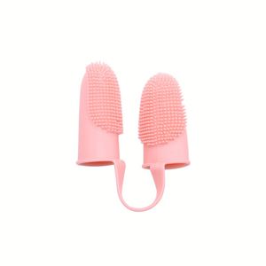Cepillo de Dientes de Silicona para Perros, Cepillo de Dientes de Dedo de 360 Grados con Cerdas Suaves para la Limpieza Dental, Marca OEM - Product Image 3
