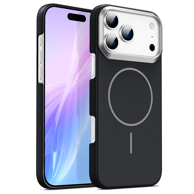 New Design PC Ultra Thin Shockproof Magnetic Phone Case for iPhone 11 12 13 14 15 16 Pro Max 17 Air Phone Case